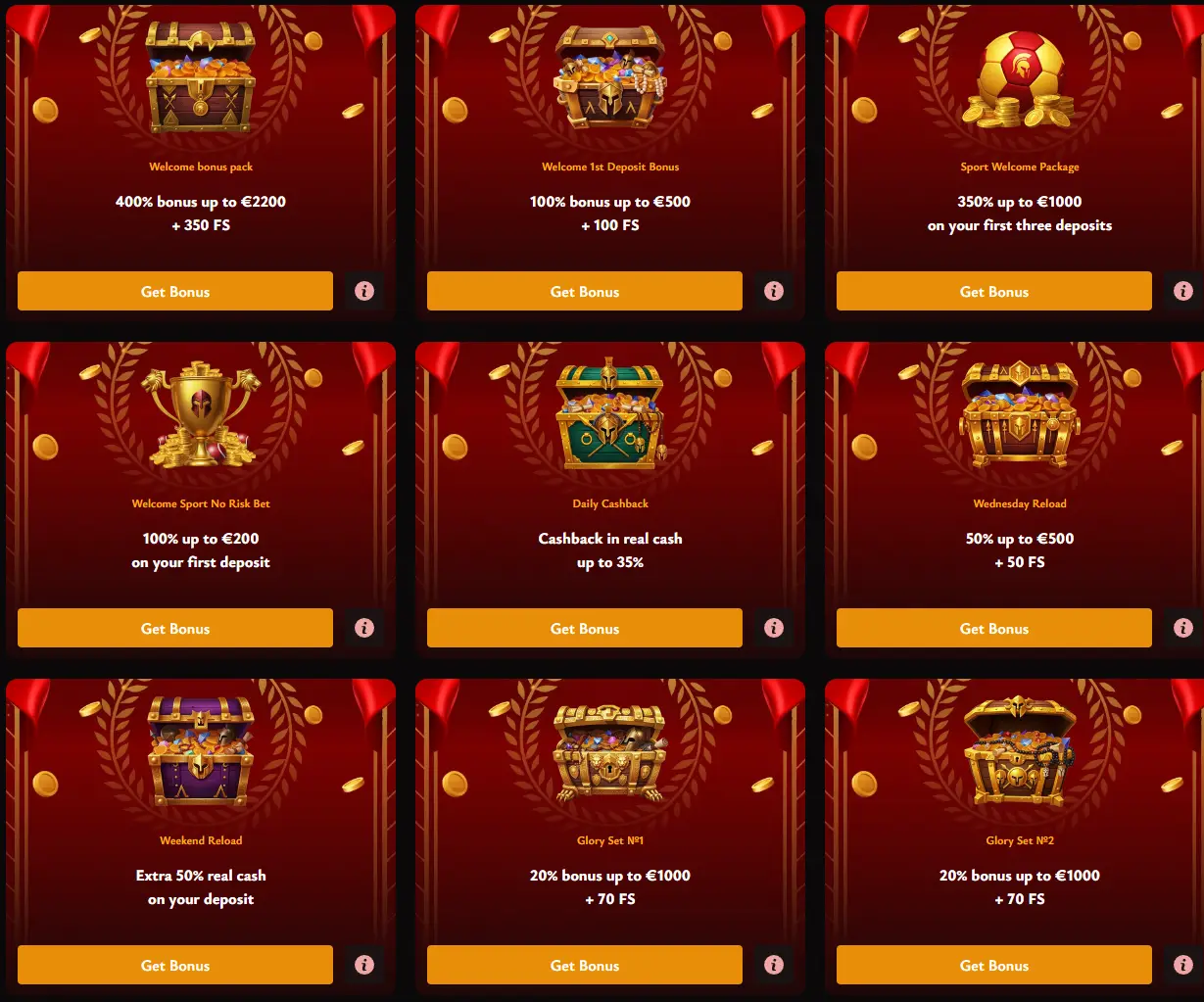 kairosbet casino bonuses