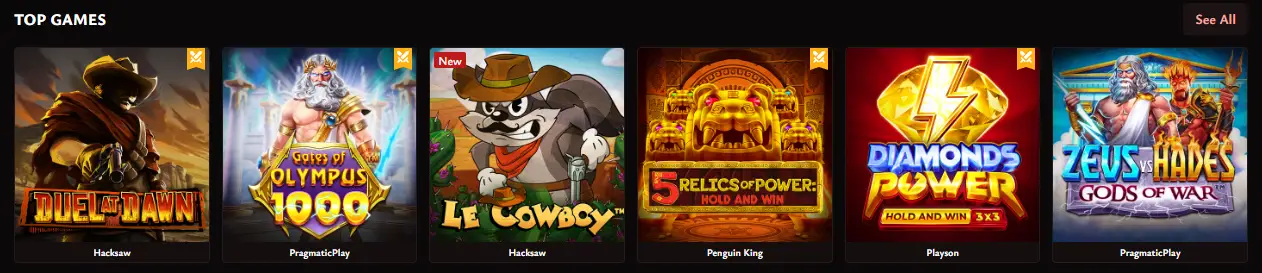 kairosbet casino topgames